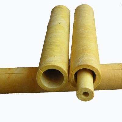 best seller fiberglass glass wool Tube/glass wool pipes soundproof fireproof tube factory