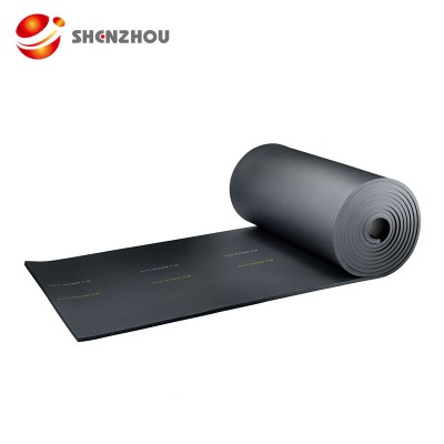 High Density Closed Cell Elastomeric Nitrile Rubber Foam Insulation Sheets Fireproofing Material