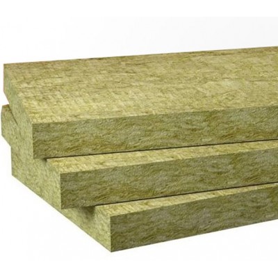 Hihg Density Rock Wool Boards Fireproof Thermal Insualtion Materials For Walls Factory Price