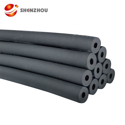 Shenzhou Waterproof Rubber Foam Heat Resistant Rubber Foam Tube Insulation Pipe Fireproof Sponge Tube Tubular Rubber Foam Pipe